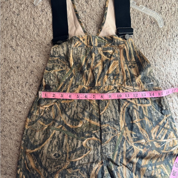 Field Staff Mossy Oak Camo Hunting suspenders Jumpsuit - Picture 6 of 7